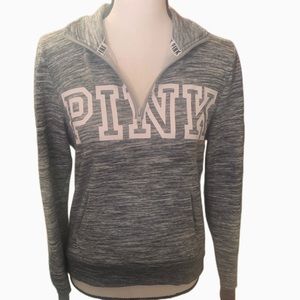 PINK Victoria’s Secret Mid-Zip Sweatshirt